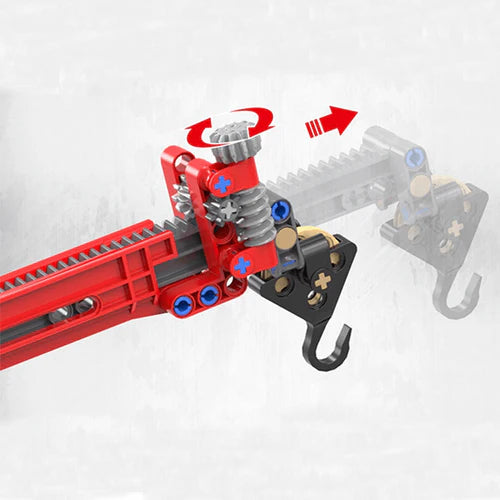 Camion Grue Télécommandé 1476 pièces