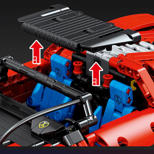 Hypercar Italienne Télécommandée 1482 pièces