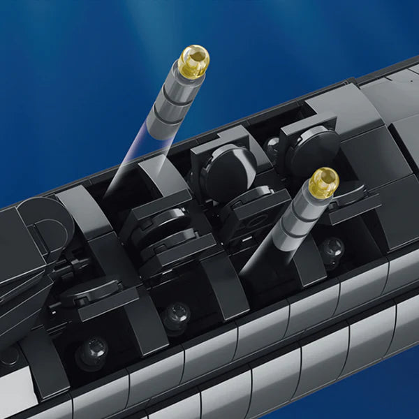Sous-Marin Nucléaire 1497 pièces