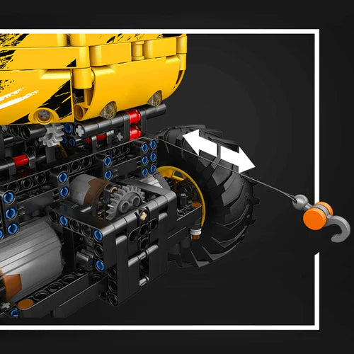 Tout-Terrain Ultime à 8 Roues Motrices 1961 pièces