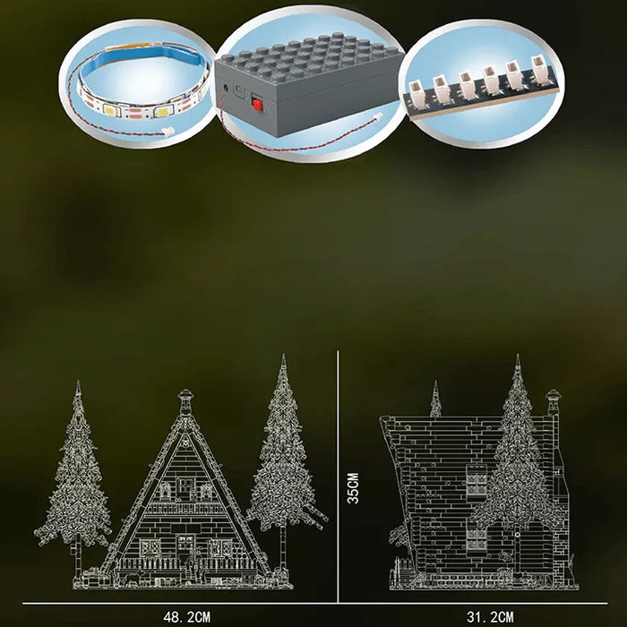 La Cabane dans les bois 3397 pièces - AlloBrick