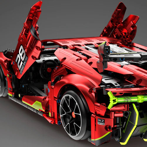 Hypercar Rouge Satiné Édition Drift 2201 pièces