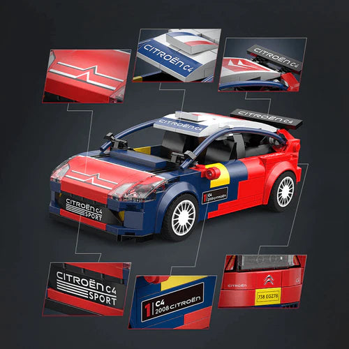 Citroën C4 WRC 295 pièces