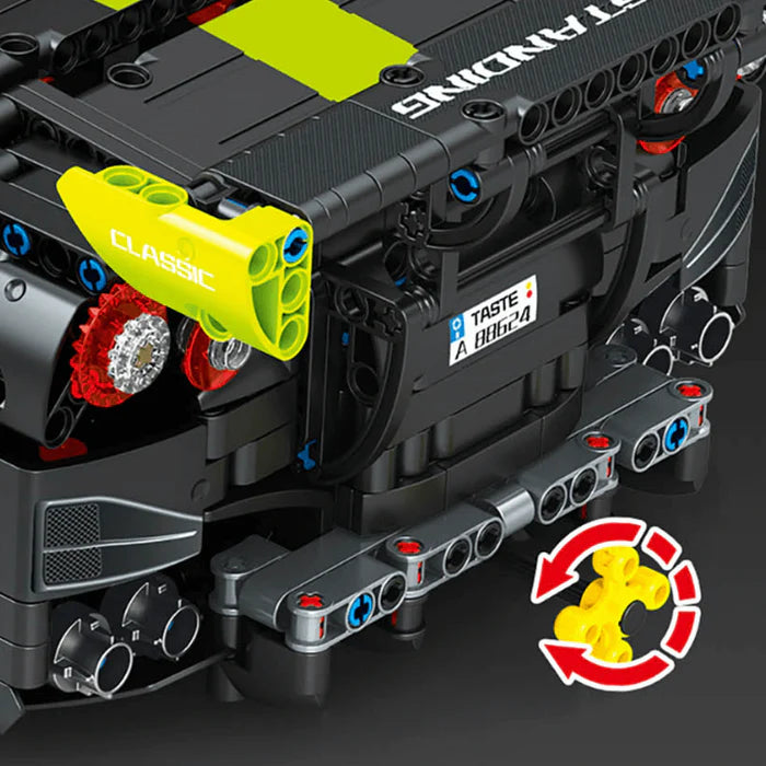 Sportive Widebody Télécommandée 2670 pièces