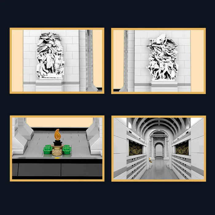 L'Arc de Triomphe Paris 3717 pièces - AlloBrick
