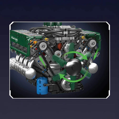 Moteur V8 motorisé avec Réservoir 2249 pièces