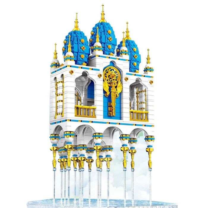 Burj Khalifa en lévitation 3206 pièces - AlloBrick
