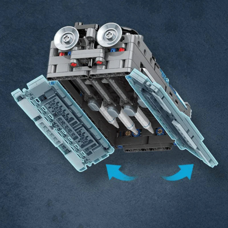 Avion de Chasse Furtif J-35 2635 pièces