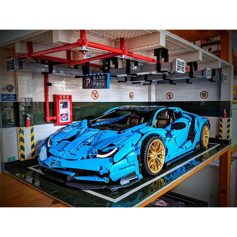 Parking à l'Échelle 1:8 2436 pièces