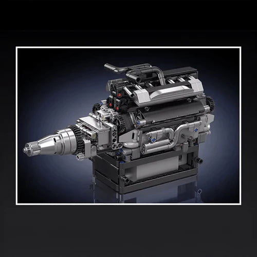 Moteur V12 Britannique Motorisé 732 pièces