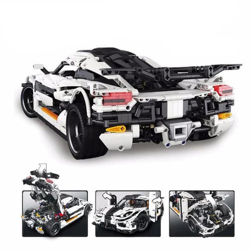 Hypercar Suédoise 3064 pièces