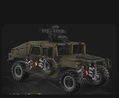 Humvee Militaire Télécommandé 3934 pièces