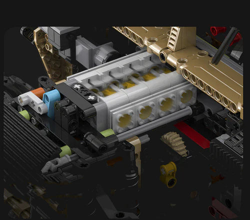 Humvee Militaire Télécommandé 3934 pièces