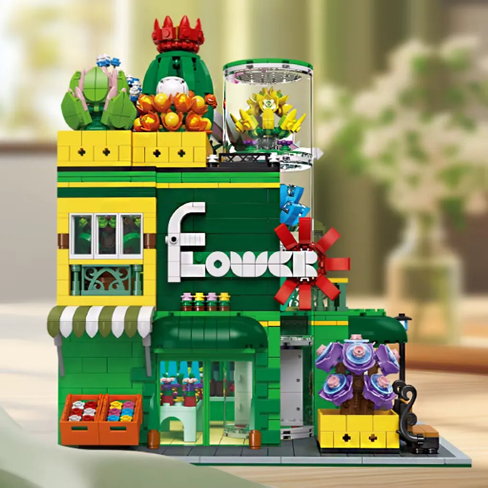 Boutique de fleurs 2290 pièces - AlloBrick