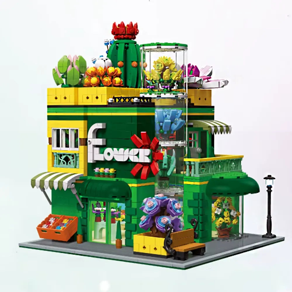 Boutique de fleurs 2290 pièces - AlloBrick