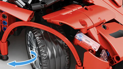 Voiture de Sport Italienne 1313 pièces