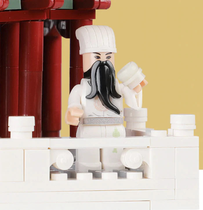 Tour de la Grue jaune 6793 pièces - AlloBrick