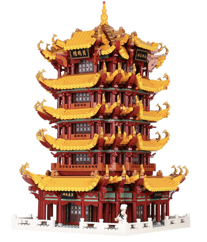 Tour de la Grue jaune 6793 pièces - AlloBrick