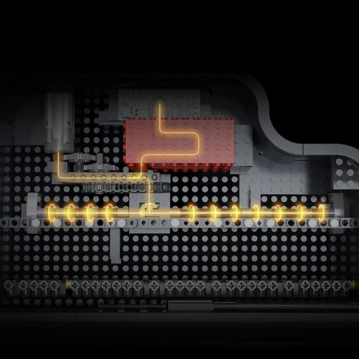 Piano à queue 2436 pièces - AlloBrick