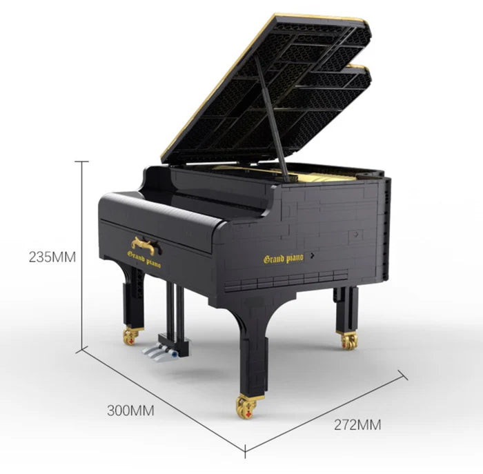 Piano à queue 2436 pièces - AlloBrick