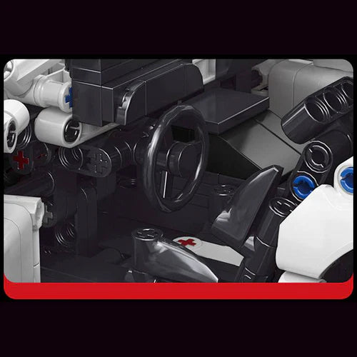 Supercar Américaine Télécommandée 1059 pièces