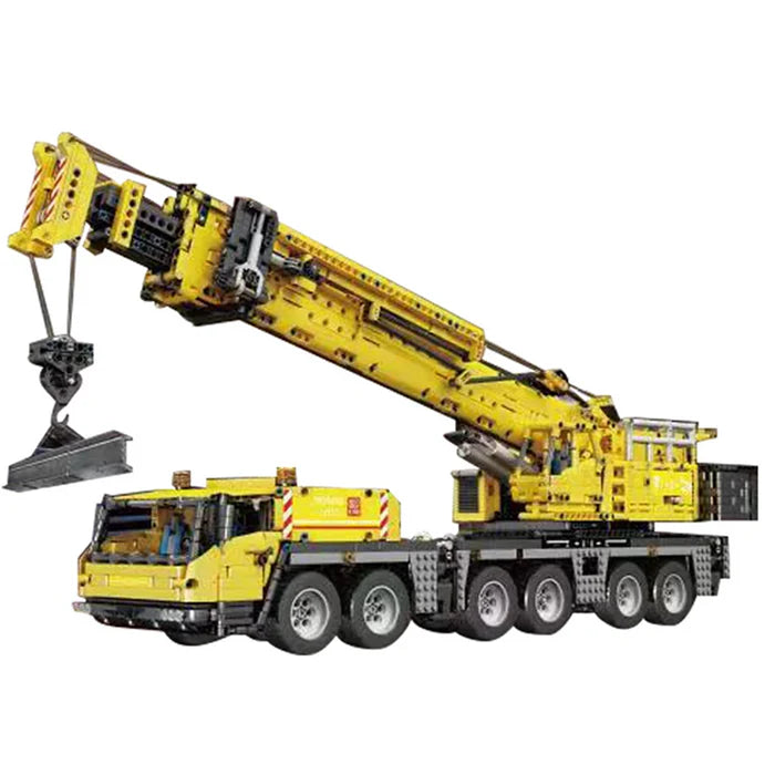 Camion Grue Télécommandé Jaune 4460 pièces