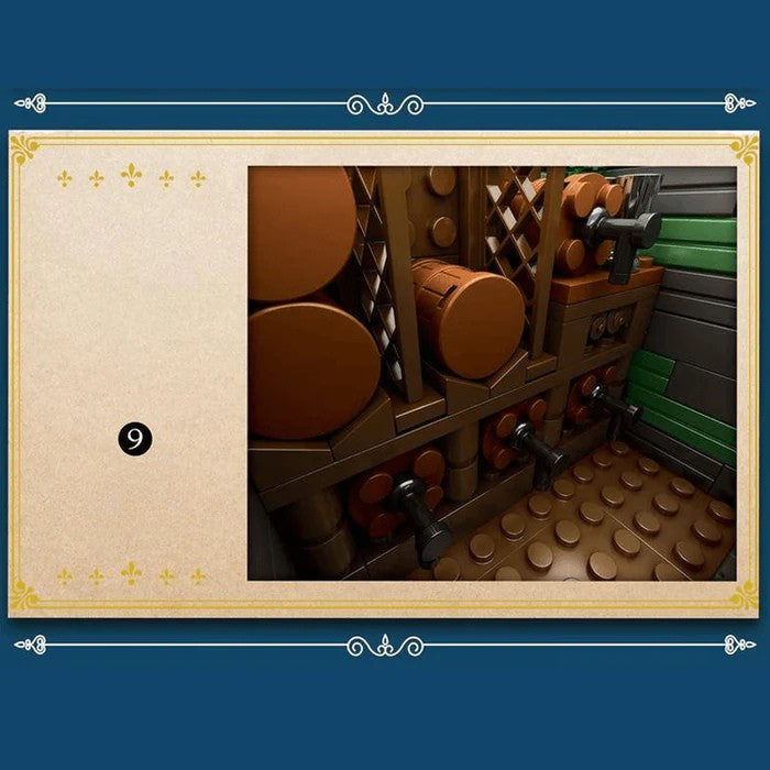 Le Bistro médiéval 2830 pièces - AlloBrick