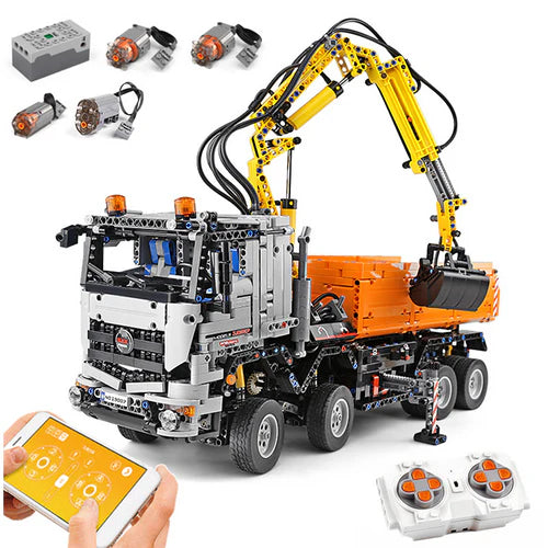 Camion de Chantier Télécommandé 2819 pièces