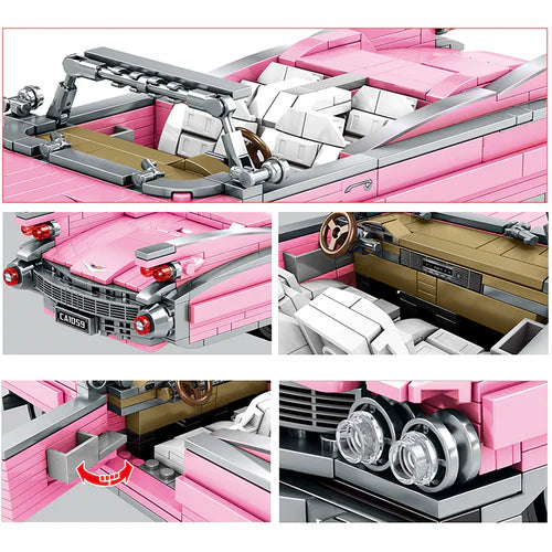 La Cadillac Rose d'Elvis 726 pièces