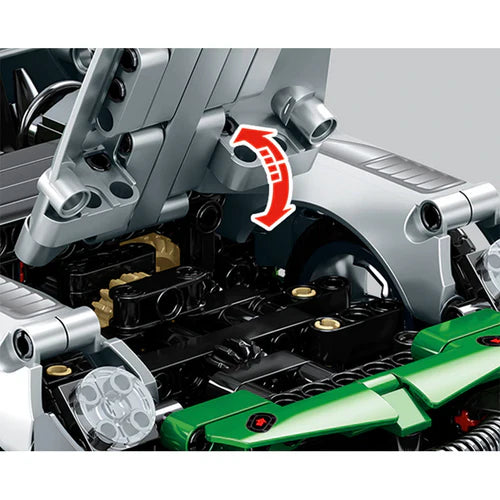 Hypercar Allemande Télécommandée 1016 pièces