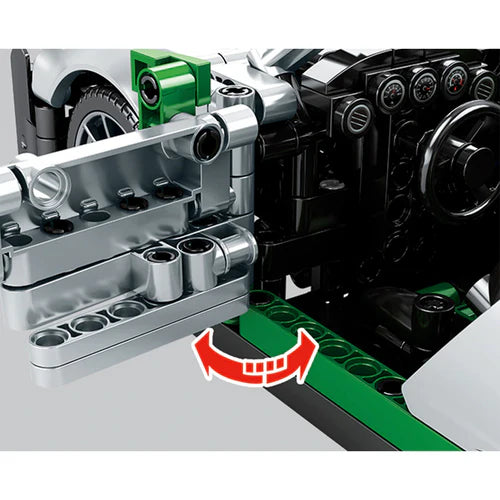 Hypercar Allemande Télécommandée 1016 pièces