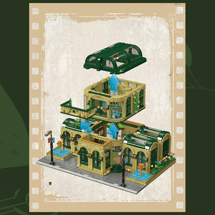 Le Jardin botanique 3382 pièces - AlloBrick