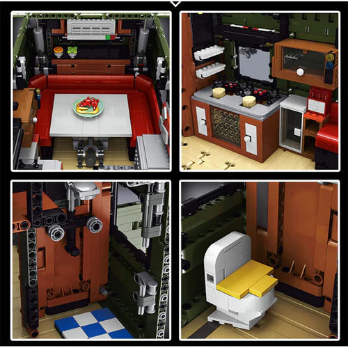 Unimog XXL Télécommandé à 6 Roues 6689 pièces