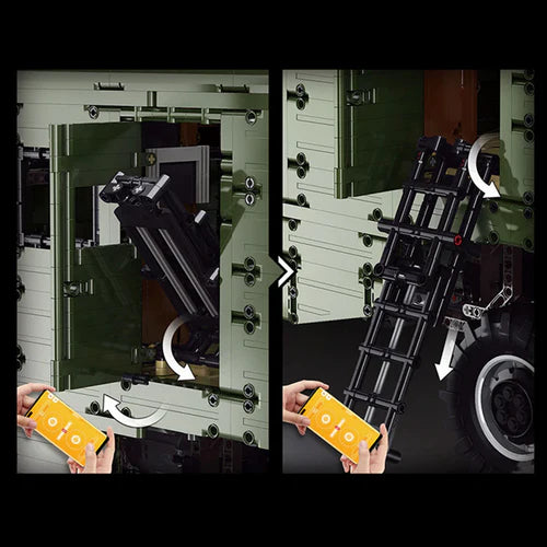 Unimog XXL Télécommandé à 6 Roues 6689 pièces