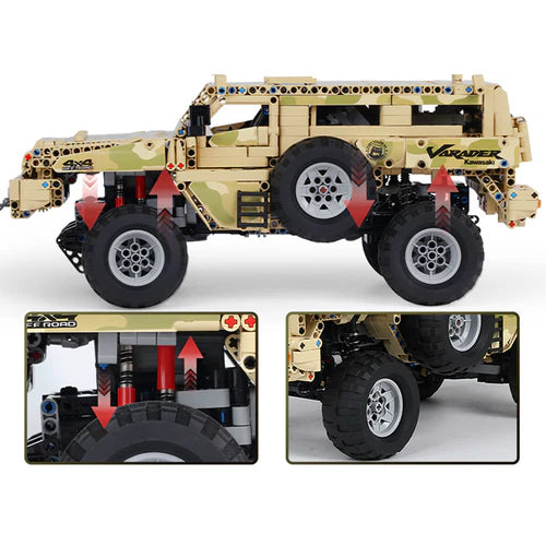 4x4 Militaire Télécommandé 2018 pièces