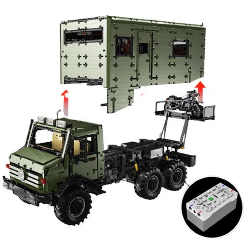 Unimog XXL Télécommandé à 6 Roues 6689 pièces
