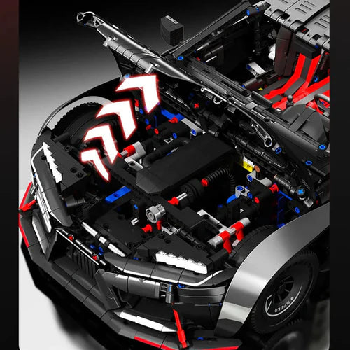 Voiture de Course Fast Saga 4398 pièces