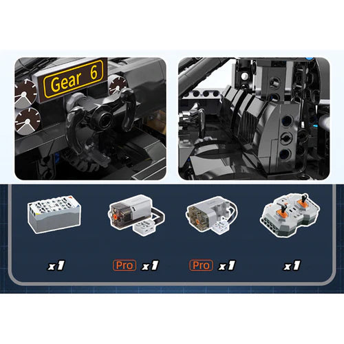 Hypercar Italienne Télécommandée 959 pièces