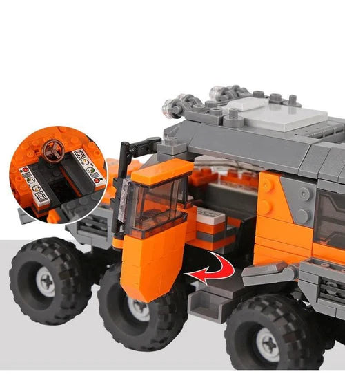 Camion à 8 Roues Motrices 466 pièces