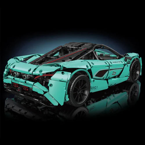 Supercar Britannique BabyBlue 3118 pièces