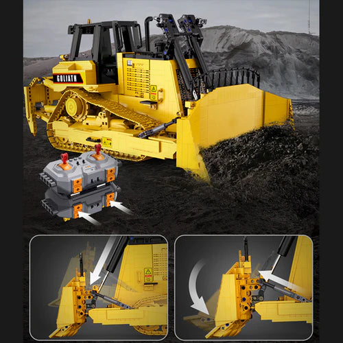 Bulldozer Goliath Télécommandé 2825 pièces