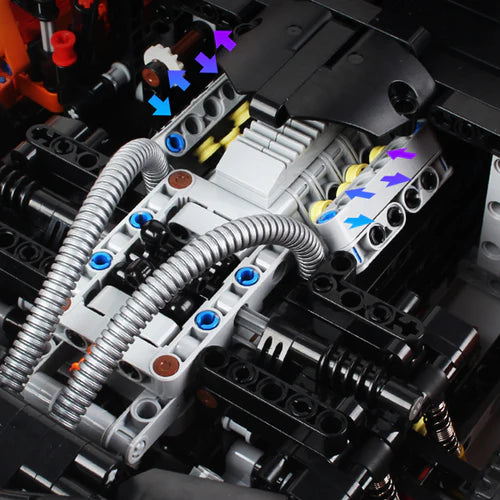 Voiture De Sport Allemande 3306 pièces