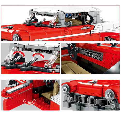 Voiture Légendaire Américaine 814 pièces