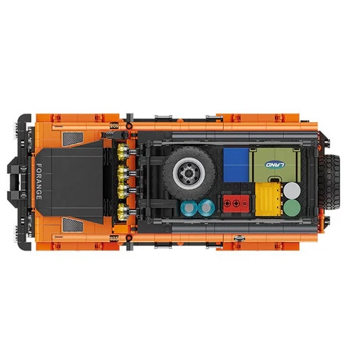 Véhicule Tout-Terrain Britannique Vintage 1268 pièces