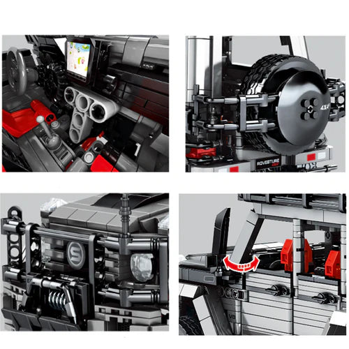 4x4 Télécommandé 1852 pièces