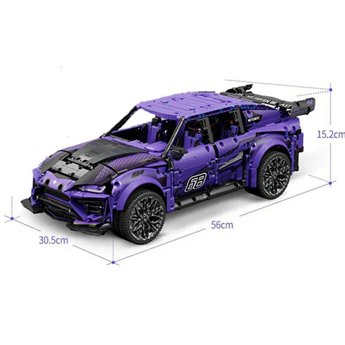 SUV Sportif Édition Violet Satiné 2374 pièces