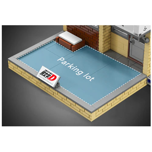 Boutique de Tofu Initial D Fujiwara + Voiture AE86 486 pièces