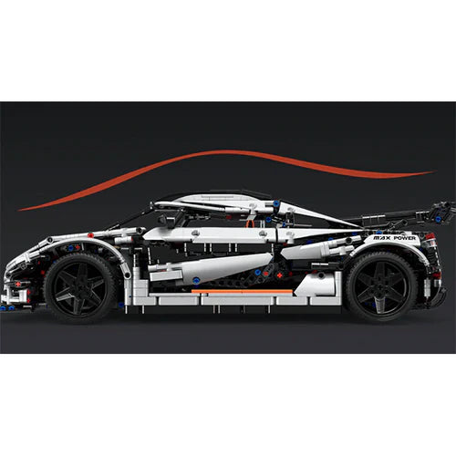 Hypercar Suédoise 3064 pièces