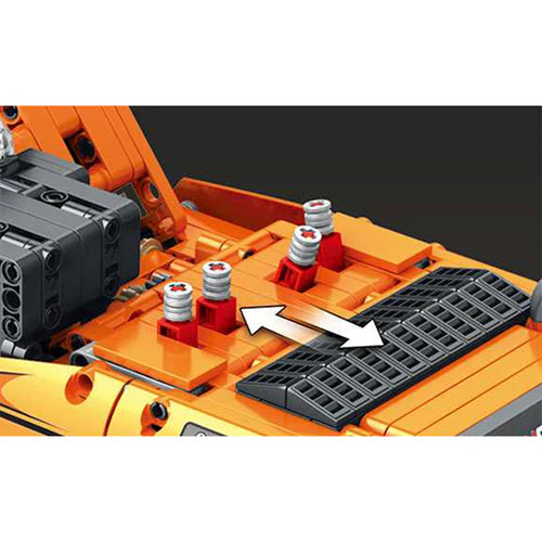 Pelleteuse Télécommandée 1105 pièces