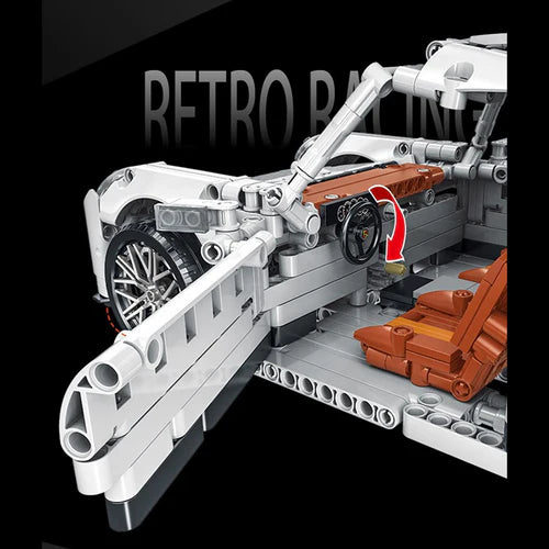 Cabriolet Allemand Télécommandé 1364 pièces